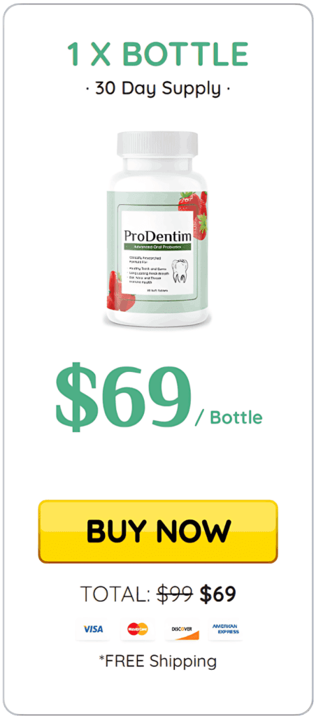 Prodentim Buy 1 Bottle